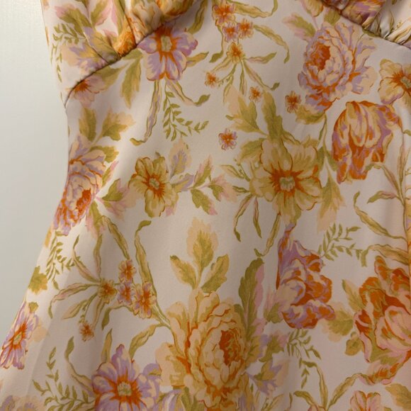 Revolve Mini Floral Dress - Picture 6 of 7